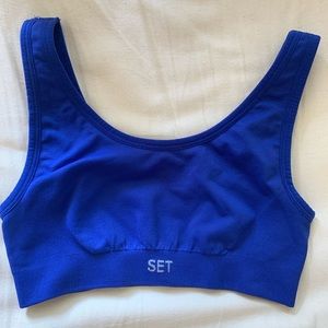Set Active bra - royal blue
